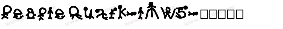 PeopleQuark-lmW5字体转换