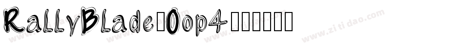 RallyBlade-Oop4字体转换