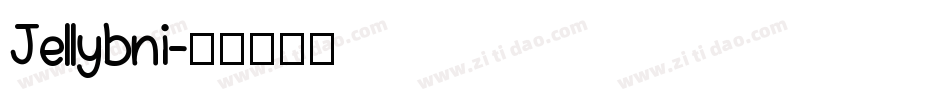 Jellybni字体转换