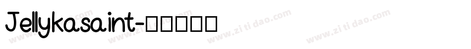 Jellykasaint字体转换