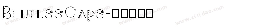 BlutussCaps字体转换