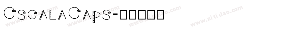 CscalaCaps字体转换