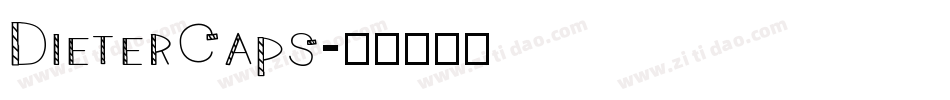 DieterCaps字体转换