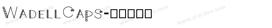 WadellCaps字体转换
