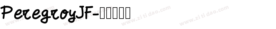 PeregroyJF字体转换