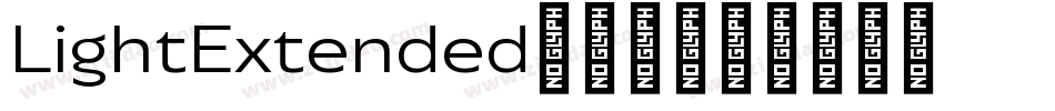 LightExtended生成器字体转换