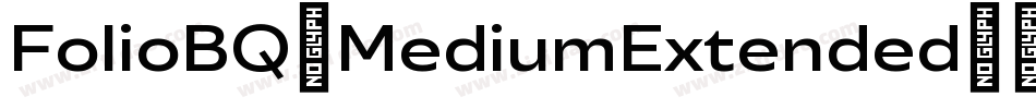 FolioBQ-MediumExtended字体转换
