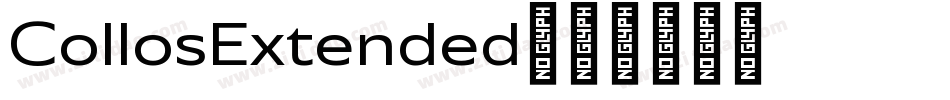 CollosExtended字体转换