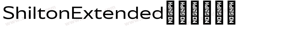 ShiltonExtended字体转换