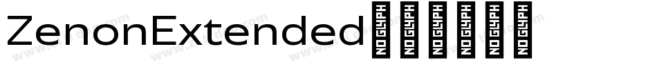 ZenonExtended字体转换