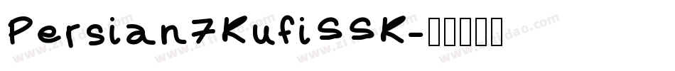 Persian7KufiSSK字体转换