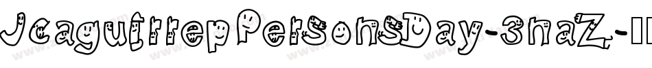 JcaguirrepPersonsDay-3naZ字体转换