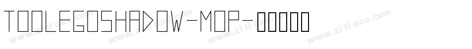 ToolegoShadow-moP字体转换