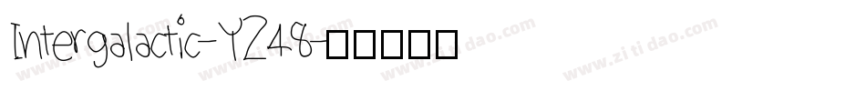Intergalactic-YZ48字体转换