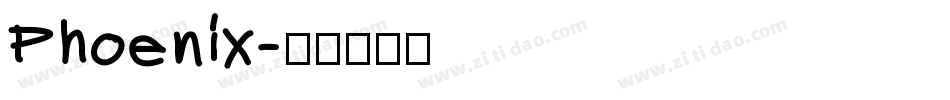 Phoenix字体转换
