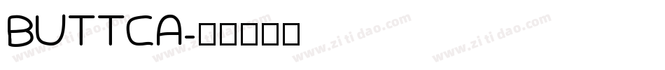 BUTTCA字体转换