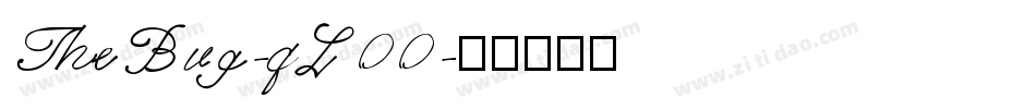TheBug-qL00字体转换