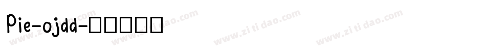 Pie-ojdd字体转换