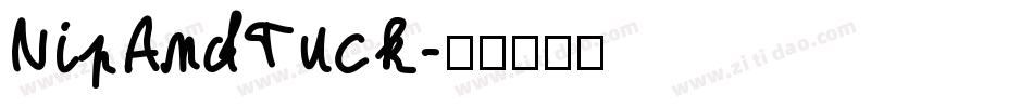 NipAndTuck字体转换