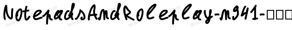 NotepadsAndRoleplay-n941字体转换