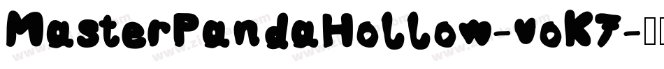 MasterPandaHollow-voK7字体转换