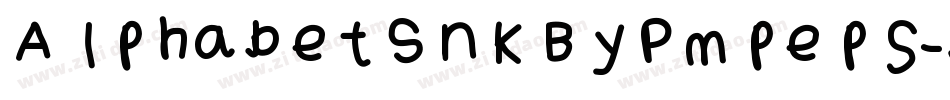 AlphabetSnkByPmpeps-3rvZ字体转换