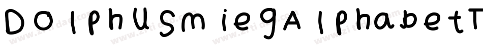 DolphusMiegAlphabetTwo-Lmv5字体转换