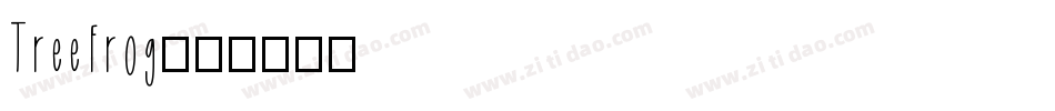 Treefrog字体转换