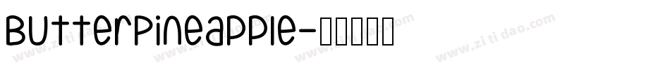 ButterPineapple字体转换