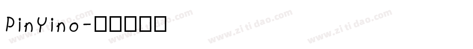 PinYino字体转换