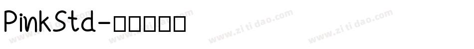 PinkStd字体转换