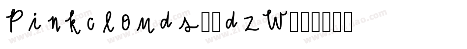 Pinkclouds-4dzW字体转换