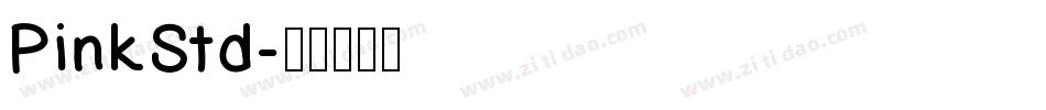 PinkStd字体转换
