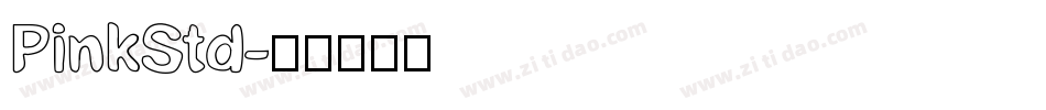 PinkStd字体转换