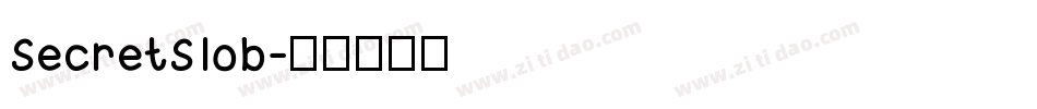 SecretSlob字体转换