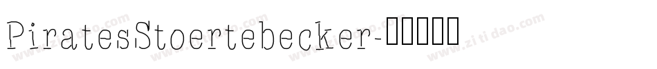 PiratesStoertebecker字体转换