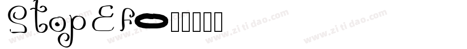 StopEF字体转换