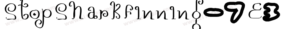 StopSharkFinning-7E3D字体转换
