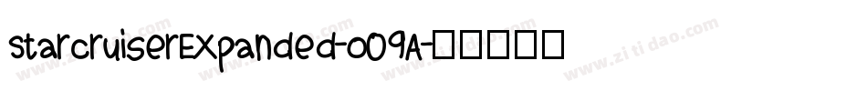 StarcruiserExpanded-O09A字体转换
