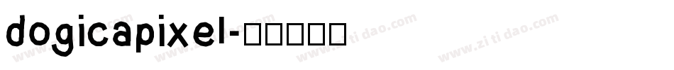 dogicapixel字体转换