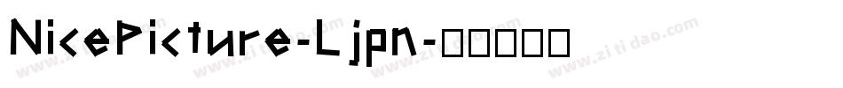 NicePicture-Ljpn字体转换