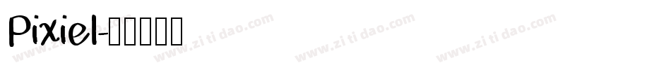 Pixiel字体转换