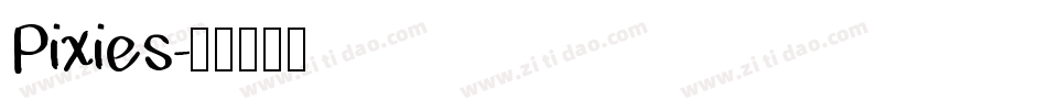 Pixies字体转换