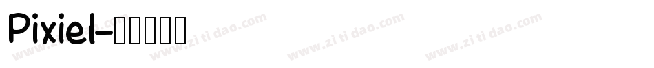 Pixiel字体转换