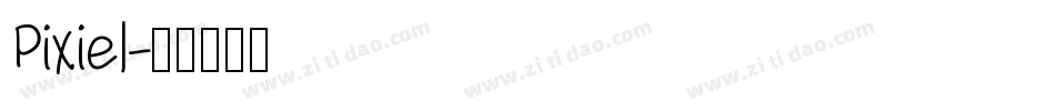 Pixiel字体转换