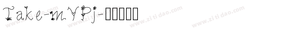 Take-mYPj字体转换