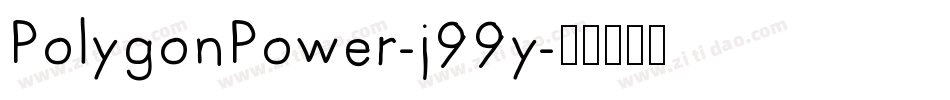 PolygonPower-j99y字体转换