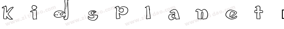 KidsPlanet字体转换