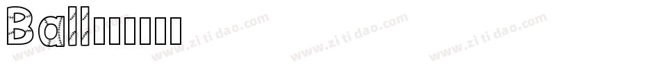 Ball字体转换