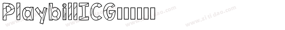PlaybillICG字体转换